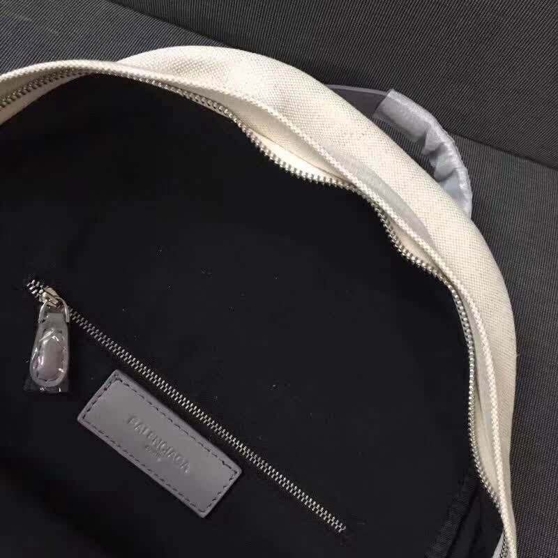 BALENCIAG巴黎世家 專櫃同步升級版 最新系列 Le Dix Money 帆布配牛皮 雙肩包 大號  BL1461
